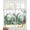 White, variant on Palm Leaves Tropical Sheer Curtains 63 Inch Length 2 Panels Set for Living Room/Bedroom, Green Botanical Summer Linen Kitchen Curtains Grommet Semi-Sheer Curtains Drapes Window Treatments 42"x63"x2
