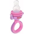 thumbnail image 2 of Nuby Twist N' Feed Infant First Foods Feeder with Hygienic Cover: 10M+, Pink, 2 of 2