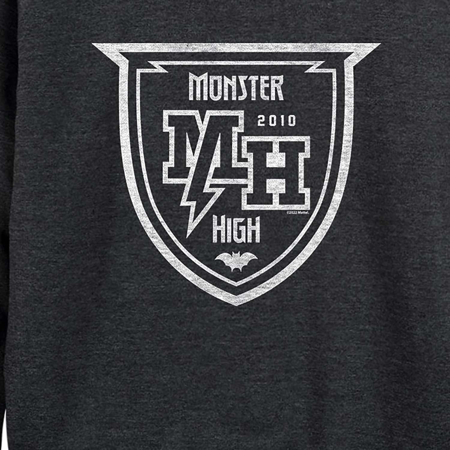 Monster High - Monster High Crest - Women's Lightweight French Terry Long Sleeve Shirt