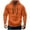 Orange, variant on AnuYalue Tactical Hoodies for Men Quarter Zip Drawstring Pullover Sweatshirts Causal Long Sleeve Hooded Sweatshirt Outdoor Athletic Gym Pullovers