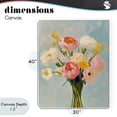 thumbnail image 4 of Stupell Industries Modern Eclectic Floral Bouquet Canvas Art, 30 x 40, by The Prints Vibe, 4 of 8