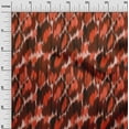 thumbnail image 3 of oneOone Cotton Silk Maroon Fabric Ikat Fabric For Sewing Printed Craft Fabric By The Yard 42 Inch Wide, 3 of 4