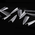 thumbnail image 3 of 600Pcs Pointed Long Full Cover Fake Nail Tip False Artificial Fingernail Manicure, 3 of 6