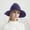 Purple, variant on Women Thickening Type Daily and Festival Witch Collapsible Hat Knitted Steepletop Hat Cow Print Wallpaper Big Head Hats for Men Western Boot Toppers for Women Mini Sombrero Hats Rdr2 Code