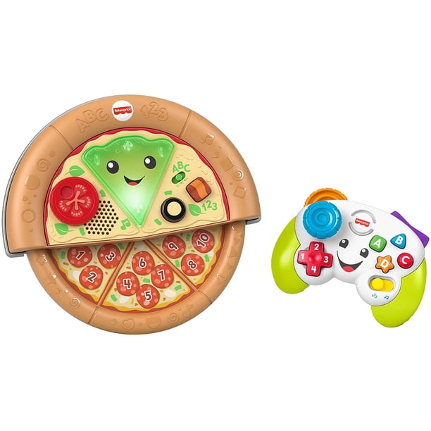 Fisher Price Laugh Learn Game And Pizza Party Gift Set Of 2 Toys With Lights Music And 