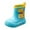 Blue, variant on Leey-World Girls Cowboy Boots Girls Ankle Boots for Toddler/Little Kids - Brown, Suede, Zipper, Low-Top, Flat Heel, Casual Yellow,9