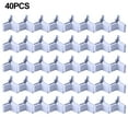 thumbnail image 1 of GLFILL pour Tailles Standards 2/0-14/0 Hameçons Triples de Pêche Protecteur Blanc 40 Pcs, 1 of 8
