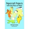Papercraft Projects with One Piece of Paper (Paperback)