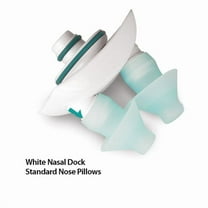Navage Nasal Dock-Nose Pillow Combo: White Nasal Dock and Standard Nose Pillows