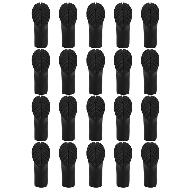 Walking Pole Replacement Tips,20pcs Outdoor Walking Stick Walking Pole Replacement Tips End Walking Stick Tip Protectors Versatile Functionality