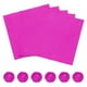 thumbnail image 1 of Uxcell 100 Pcs 3 x 3 Pulgadas Envolturas de Caramelo de Papel de Aluminio, Rojo Rosa, 1 of 6