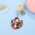 thumbnail image 2 of Anime Keychain, Jujutsu Kaisen Figure Enamel Pendant Key Chain Assecories, Nanami Kento Key Rings for Women Men Keychains, 2 of 7