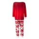 thumbnail image 5 of Pijama navideño familiar a juego de reno Fiomva, talla bebé, niño y adulto., 5 of 8