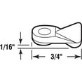 thumbnail image 2 of Panel Clip Flush, Nylon White (25-pack), 2 of 2