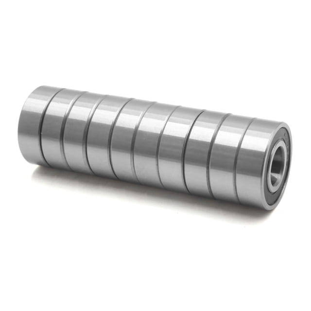 10pcs 6202-2Rs Metal Motocicleta Rodamiento Rígido De Bolas Radial 35 X 15 X 11 mm