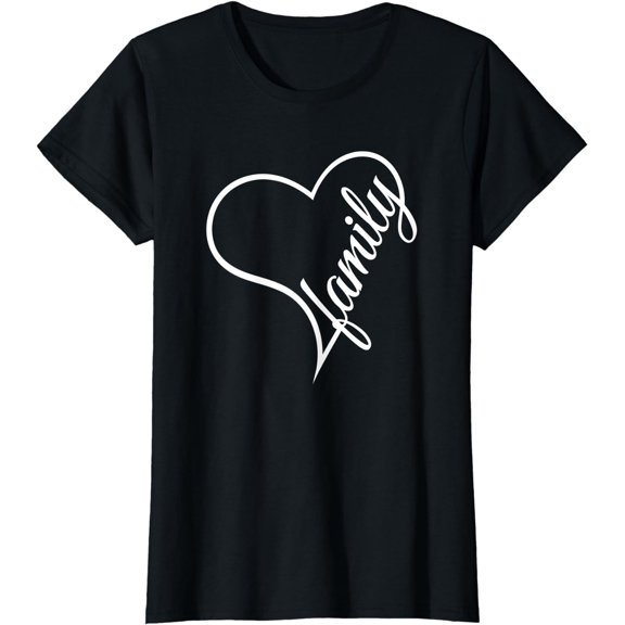 I Love My Family Cute Family T-Shirt