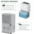 thumbnail image 2 of Shinco 120pt Energy Star Dehumidifier in White for  6000 sq ft - Portable, Automatic Defrost, Timer, 2 of 7