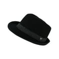 thumbnail image 2 of Ascentix  Wool Blend All Season Fedora Hat with Herringbone Band (Men), 2 of 7