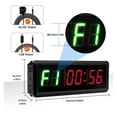 thumbnail image 2 of LED Programmable Interval Timers, 1.5" High Character Gym Timer, Tabata, Stopwatch,Count Up/Down Fitness Training Timer ,Versatile Applications, 2 of 6