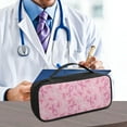 thumbnail image 5 of COEQINE Breast Cancer Ribbon Stethoscope Storage Bag for Women Nursing Stethoscope Bag Men Stethoscope Pouch Bag Portable Stethoscope Case Compatible for Hospital Use, 5 of 7