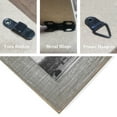 thumbnail image 6 of Joveco 4" x 6" Handcrafted Solid Wooden Photo Frame Set of 2,  Farmhouse Picture Frame Wall Decor for Wall Mounted and Tabletop, Gray and Brown, 6 of 8