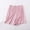 Pink, variant on Yteetum Womens Casual Shorts Summer Solid Color Elastic Waist Knit Pits Stripe Shorts Ladies Thin Sleeping Pants Loose Plus Size Home Pants Sports Wearable Shorts XL