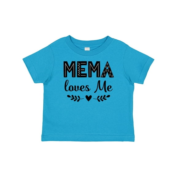 Inktastic Mema Loves Me Baby Clothes Girls Baby T-Shirt