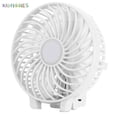 thumbnail image 2 of BadPiggies Mini Handheld Fan Foldable Desk Fan Small Personal Portable Table Fan with Battery USB Rechargeable (White), 2 of 9