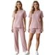 thumbnail image 1 of Conjunto Casual 3 Piezas Pantalón, Short y Blusa Versatilidad y Estilo para Mujer, 1 of 5
