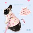 thumbnail image 4 of TUEUIO1，Bunny Harness Leash Set Rabbit Holiday Costume Dress For Squirrel Chipmunk - Snngv, 4 of 4
