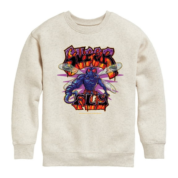 Teenage Mutant Ninja Turtles Mutant Mayhem - Superfly - Toddler & Youth Crewneck Fleece Sweatshirt
