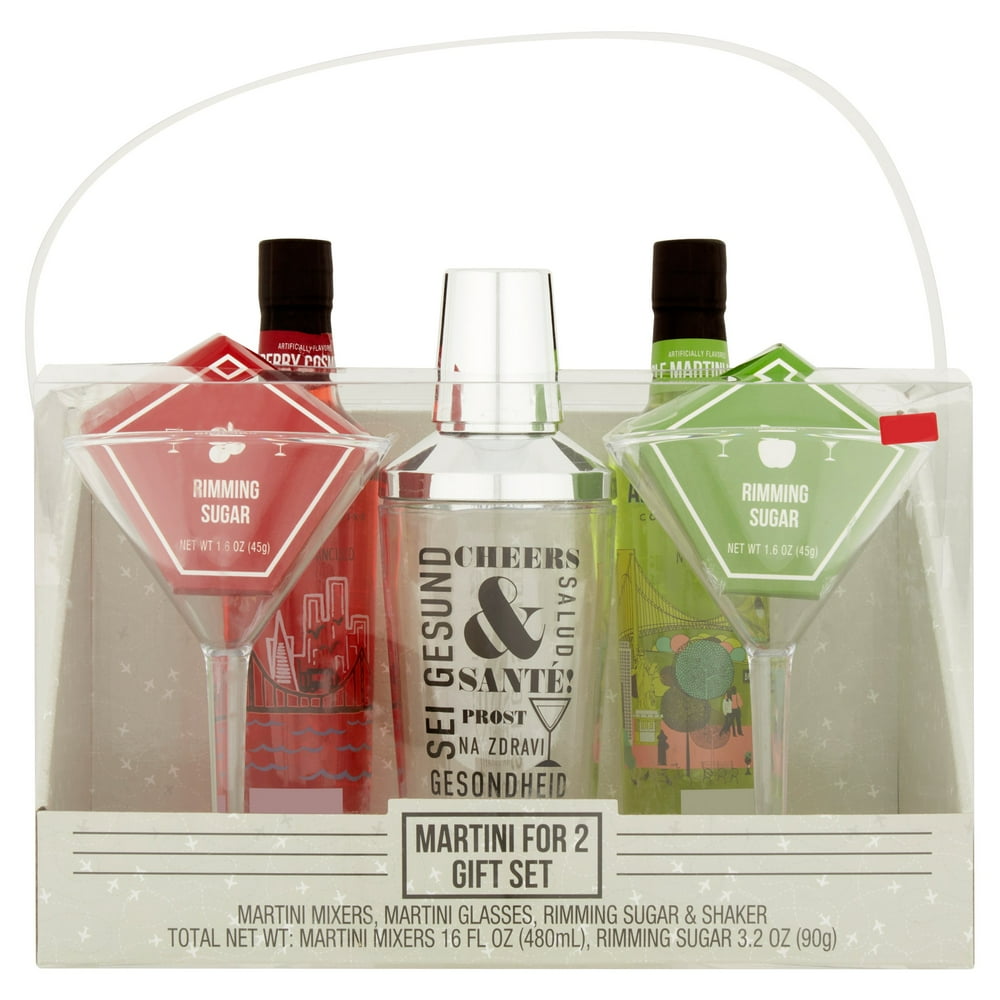Martini for 2 Gift Set, 19.2 Oz.