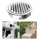 thumbnail image 5 of Salida de escape de ventilación de sofito Fácil instalación Mejoras para el hogar Cubierta de rejilla redonda Estilo H, 5 of 9