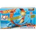 thumbnail image 7 of Hot Wheels Massive Loop Mayhem Track Set & 1:64 Scale Toy Car with Loop (28 inches Wide), 33.86 in, 7 of 7