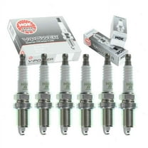 6 pc NGK V-Power Spark Plugs compatible with Dodge Dakota 3.7L V6 2004-2010