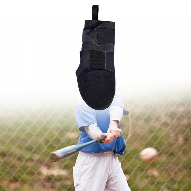 Softball Béisbol Sliding Gloves Entrenador Finger Guard Hand Protection Guard para Fitness Ejercicio Entrenamiento Deportes al aire libre Mano izquierda negra shamjiam Guante deslizante
