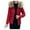 Wine, variant on Vedolay Warm Winter Coats Casual Open Front Knitted Coat with Pockets 2023 Red,3XL