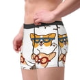 thumbnail image 2 of Sikiie Corgi Dog2 Print Men's Boxer Briefs, Elastic Waistband Boxer Briefs Leggings-X-Large, 2 of 5