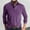 Purple, variant on Long Sleeve Polo Shirts for Men Spring Fall Casual Collared Lightweight Golf Shirts Plain Work Shirt