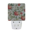 thumbnail image 5 of Yayeee LED Night Light for The Home Plug in With Light Sensors 2 Pack, Beige Apple Pattern, 5 of 6