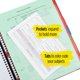 thumbnail image 4 of Five Star Advance Cuaderno en espiral de 5 materias, papel con rayas universitarias, 200 hojas, 11 x 8-1/2 pulgadas, color verde azulado (73152), 4 of 5