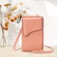 thumbnail image 5 of Monedero de cuero para teléfono , bandolera bandolera Cartera Rosa Zulema bolso del teléfono celular, 5 of 7