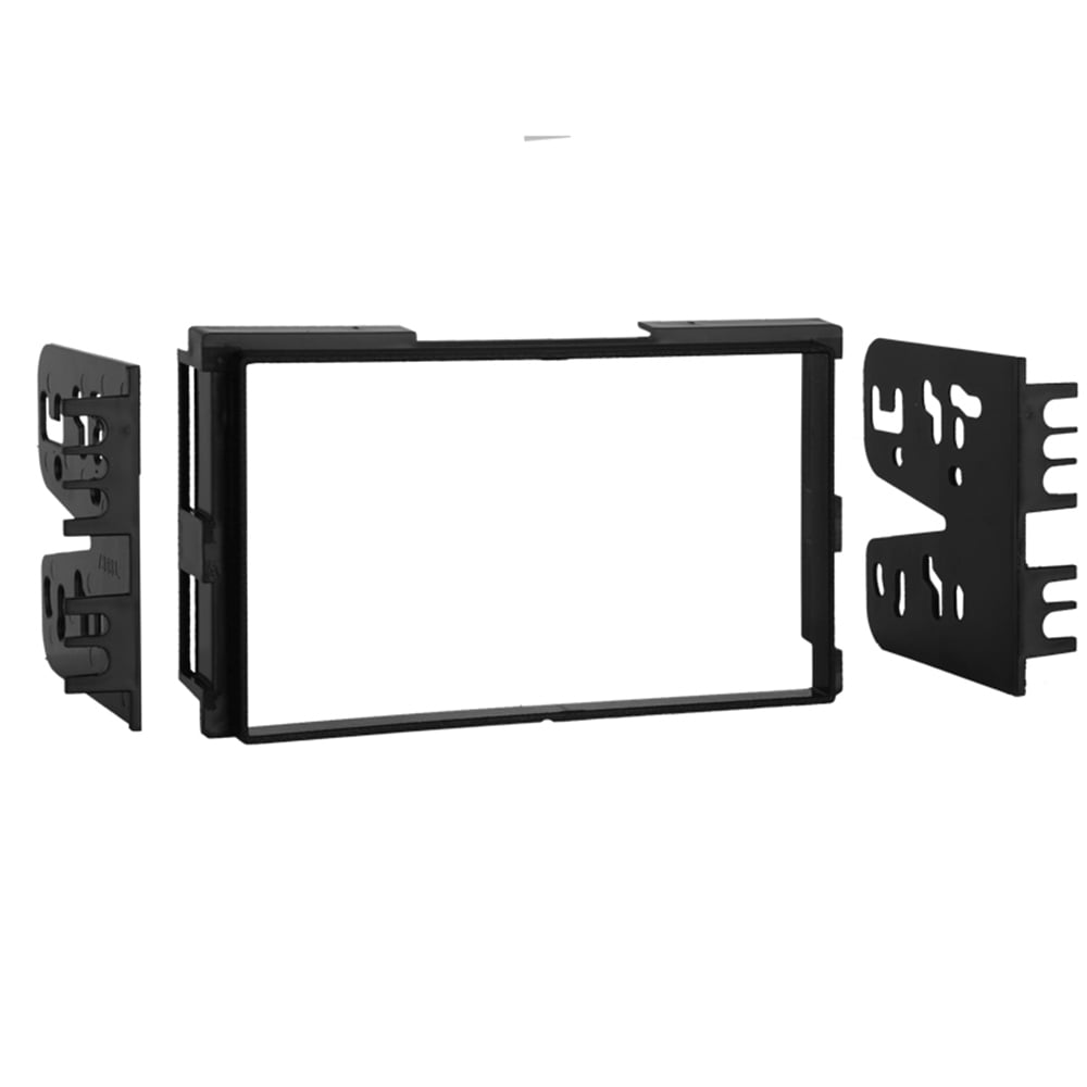 UGAR Car Dash Radio Installation Fascia Kit For Hyundai Sonata (NF) 2004-2008 – 3D Designed, ABS Plastic, Precise Fit For Aftermarket Head Units - View #4