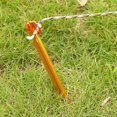 thumbnail image 3 of 6 Pcs Ultra-Light Tent Nails, Aluminum Alloy Tent Stakes with Wind Ropes for Outdoor Camping, 3 of 8
