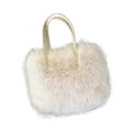 thumbnail image 3 of 1 Plush Handbag Fuzzy Tote Bag Shoulder Bag Soft Crossbody Purse for Women Work Travel Shopping Casual Outing, 3 of 9