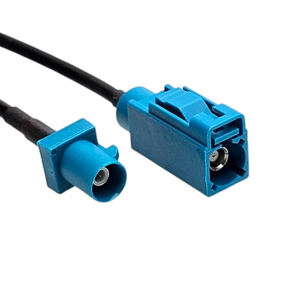 Fakra Z Female to Z Male Connector - Vehicle Antenna Extension Cable 20 ft