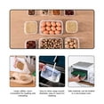 thumbnail image 4 of Skegnu 17 Piece Set Airtight Cereal Storage Container With Lids, Clear Airtight Kitchen Storage Container For Grain, Sugar, Flour, Rice, Nut, Snacks Refrigerator Organizers And Storage, 4 of 8