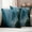 Green, variant on Abstract Art Pillow Covers 2 Pack Red Black Gradient Flames Vertical Blocks Modern Pillowcase Waterproof Outdoor Throw Pillow Cover for Patio Garden Balcony Decorative Square Cushion 18"x18"
