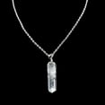 thumbnail image 4 of Dancing Bear Healing Crystal Pendant Necklaces (Set of 3) Master Stones: Amethyst, Rose Quartz & Clear Quartz w/ Identification Cards & Treasure Box, Positive Energy, Good Vibes, Lucky Charm, Reiki, 4 of 6