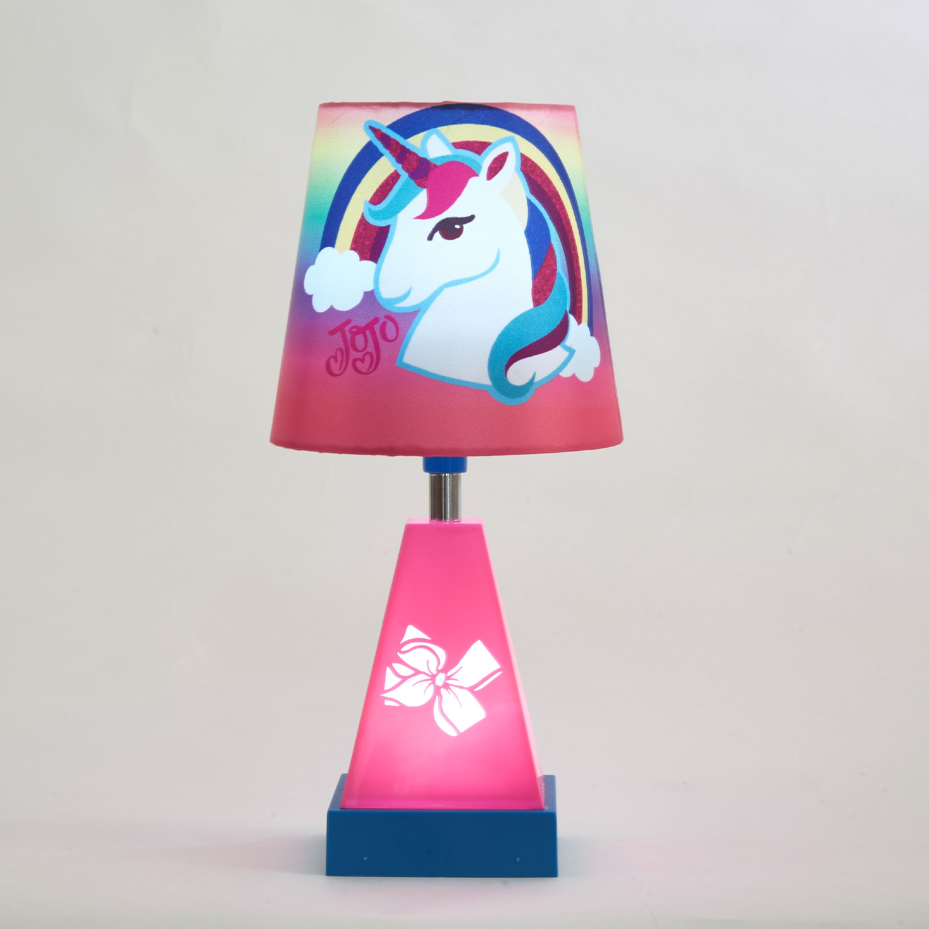 JoJo Unicorn Stick Table Lamp Pink